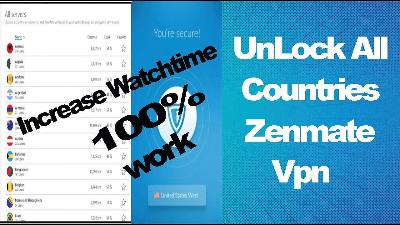 How to used Zenmate vpn || Unlockall Countries How to used Zenmate vpn || Unlockall Countries