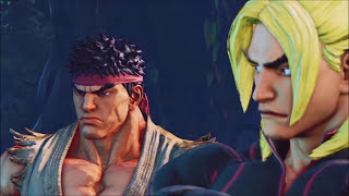 ALL Ken & Ryu Cut-Scenes & Fights: Street Fighter V Story Mode ALL Ken & Ryu Cut-Scenes & Fights: Street Fighter V Story Mode