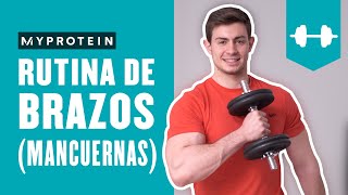 Rutina De Brazos Con Mancuernas Bíceps Y Tríceps Más Grandes
