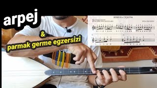 Mimoza Çiçeğim Arpej Ve Parmak Germe Egzersizi