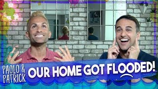 Soooo our apartment got flooded :(