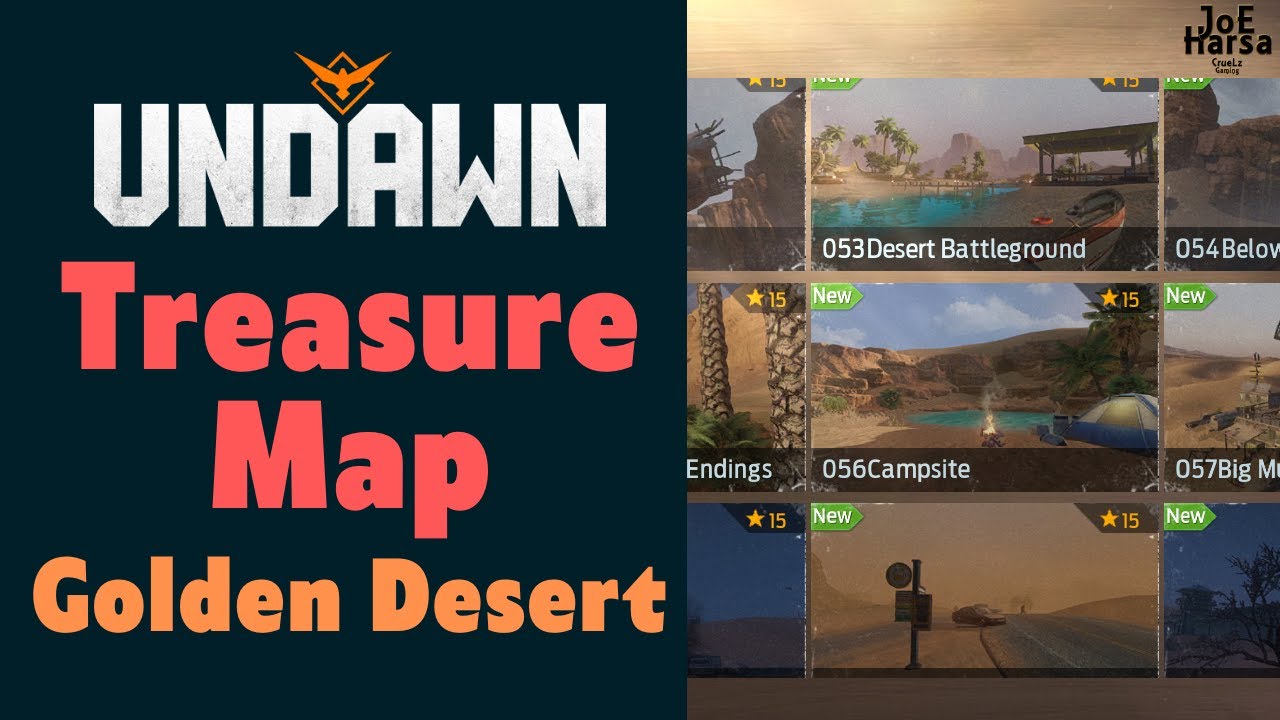 Treasure Maps Golden Desert Undawn Guide Treasure Maps Golden Desert Undawn Guide