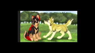 Anime wolves listen to your heart