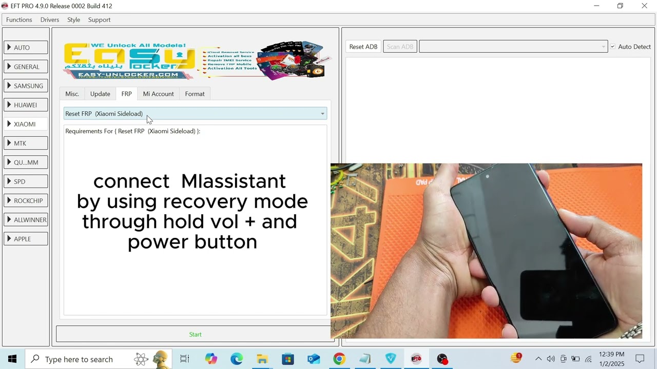 POCO X3 FRP LOCK (GOOGLE ACCOUNT) REMOVE BY USING EFT POCO X3 FRP LOCK (GOOGLE ACCOUNT) REMOVE BY USING EFT