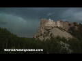 6/21/2014 Mt. Rushmore And South Dakota Badlands Lightning B-Roll