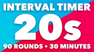 20 Second Interval Timer 30 Minutes