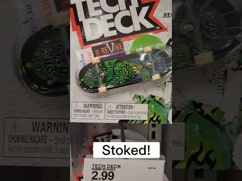 I found my Tech Deck at Target!