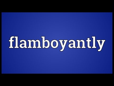 Header of flamboyantly