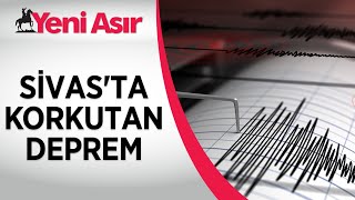 Sivasta 4,4 Büyüklüğünde Deprem Meydana Geldi