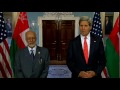 Secretary Kerry Meets With Omani Minister of Foreign Affairs Yusuf bin Alawi bin Abdullah