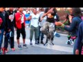 Lite feet cypher in Union Square