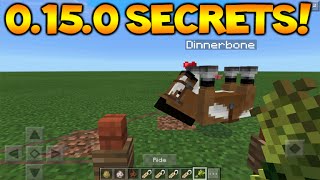 0.15.0 NAMETAG SECRETS!! Minecraft Pocket Edition 0.15.0 Secret Nametag Features (Minecraft PE)