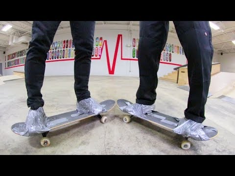 Can't Get Off Your Skateboard Game Of S.K.A.T.E. / Sam Vestal VS Justin Lonaker