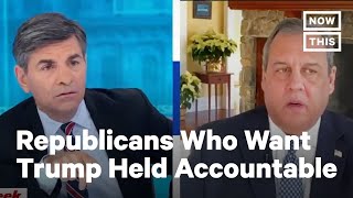 Republicans Who Called For Trump To Resign After Capitol Riots