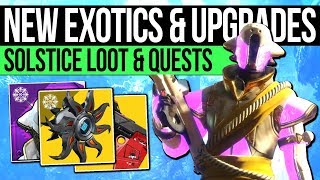 Destiny 2 | SOLSTICE EXOTICS & SOCIAL SPACE! Unlock 400 Power Armor, New Activities & Quest Rewards