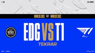 EDward Gaming (EDG) vs T1 (T1) Maçı | Worlds 2021 Grup Aşaması 5. Gün