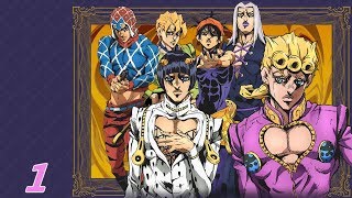 Anime Reactions W/ Friend(s): Jojo's Bizarre Adventure Golden Wind- Episode 1
