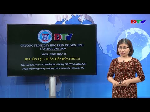 ĐIỆN BIÊN - MÔN SINH HỌC LỚP 12: ÔN TẬP PHẦN TIẾN HÓA