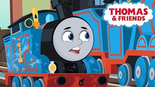 The BIG Paint Problem! | Thomas & Friends: All Engines Go! | +60 Minutes Kids Ca