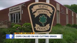 Viral video: Police called on 12-year-old mowing Viral video: Police called on 12-year-old mowing