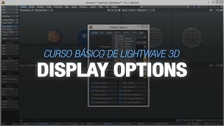 Curso básico de Lightwave 3D - 3. Display Options