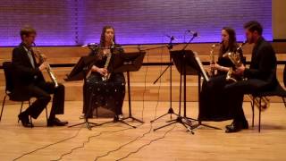 Lucy Armstrong: Same Same But Different - Movement 2. Performed by the Borealis Saxophone Quartet