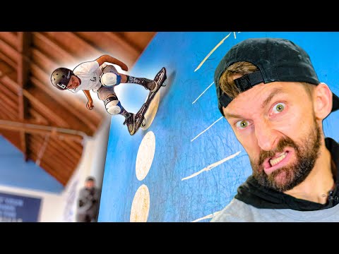 HIGHEST WALLRIDE ON A RIPSTIK CHALLENGE!