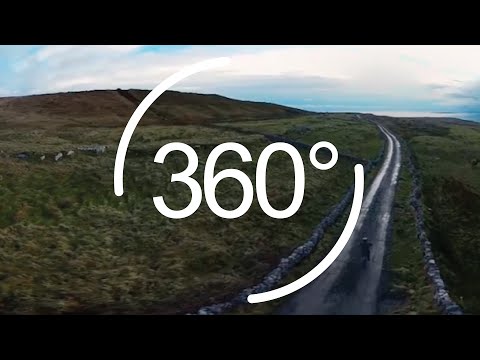 Wild Atlantic Way in 360: Mountain Biking the Burren