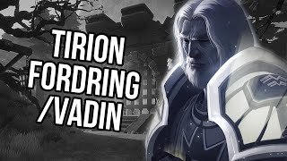 ¿Qué pasó con Tirion? Fordring/Vadin