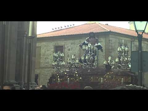 Salida de la Procesión de Jesús Despojado. Semana Santa Salamanca 2013