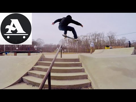 Donny Barley & Brandon Westgate skate Tiverton Rhode Island skatepark