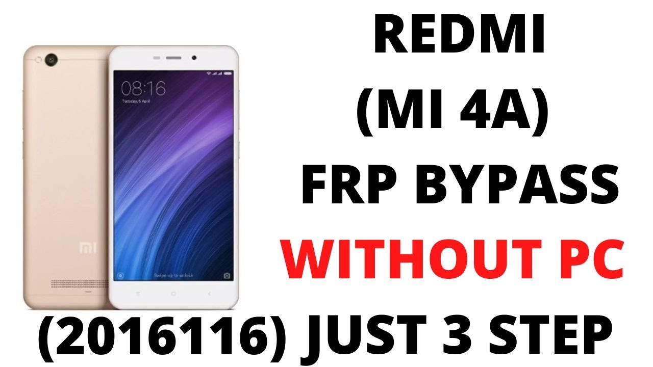 Xiaomi Redmi 4A Remove Google Account Bypass FRP. Xiaomi Redmi 4A Remove Google Account Bypass FRP.