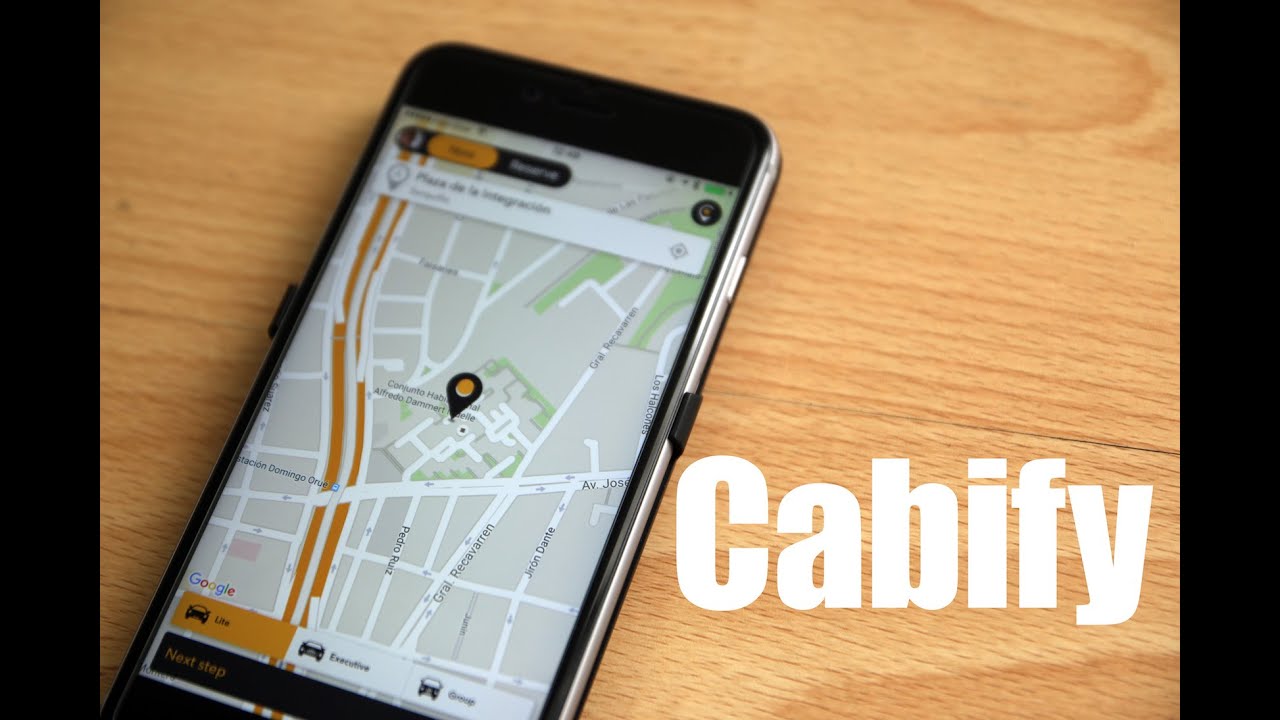 Cabify lanza nueva app para iPhone: Cabify 5.01