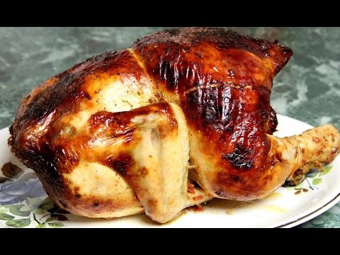 Как сделать курицу в духовке зажаристой Как сделать курицу в духовке зажаристой