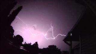 Slow Motion Lightning Storm