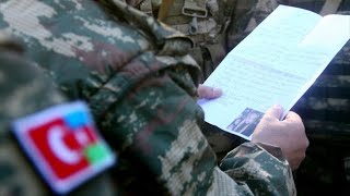 Samsunlu öğrencilerden Azerbaycan askerlerine moral mektubu