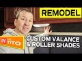 RV REMODEL - Custom Window Shades and Valances