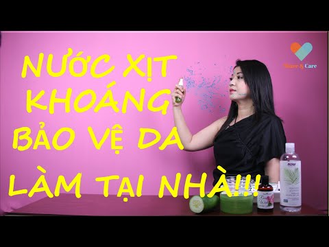 Cách làm xịt khoáng từ lá trà xanh tươi