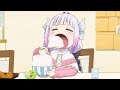 This Cute Dragon Eats Everything Kanna Cute Moments Thicc Anime