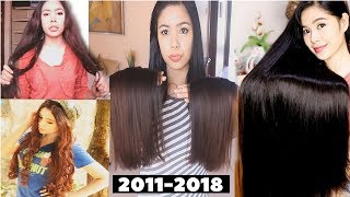 My Hair Growth & Road To Healthy Hair Journey On YouTube (2011-2018) Then & Now-Beautyklove
