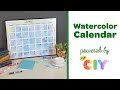 DIY Crayola Watercolor Calendar || Crayola CIY: Create It Yourself