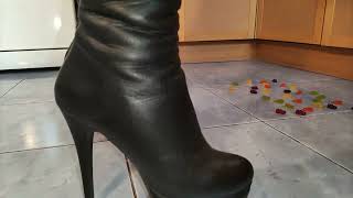 Gummy Bears, Under The Soles And High Heels Of My Boots