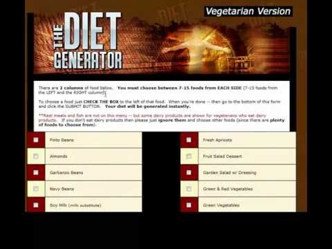 Diet Plan Generator