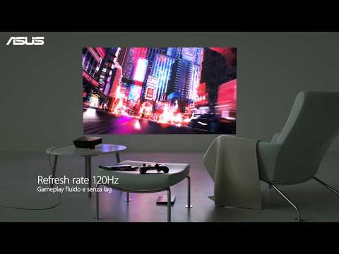 Asus F1: proiettore LED Full HD a tiro corto per gaming e ufficio