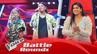 The Battles : Rakshika V Irushi | Eka Fantasi Heeneka The Voice Teens Sri Lanka