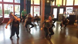 Hip Hop II with Alexis at Salsa N' Seattle Dance Studio