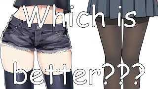 Scientifically Proving That Thigh-Highs Are Superior To Leggings