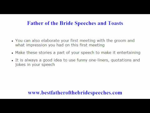 Funny Father of the Bride Speeches 10 Tips to Add a Humorous Element in 