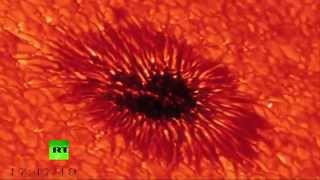 Stunning images of sunspots caught by largest solar (telescope)  6/26/14