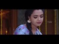 Telugu Serial Actress Marina Hot Hip Show in Saree